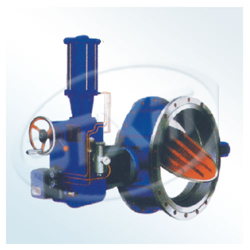 Pneumatic butterfly valve