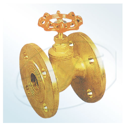Brass valve flange