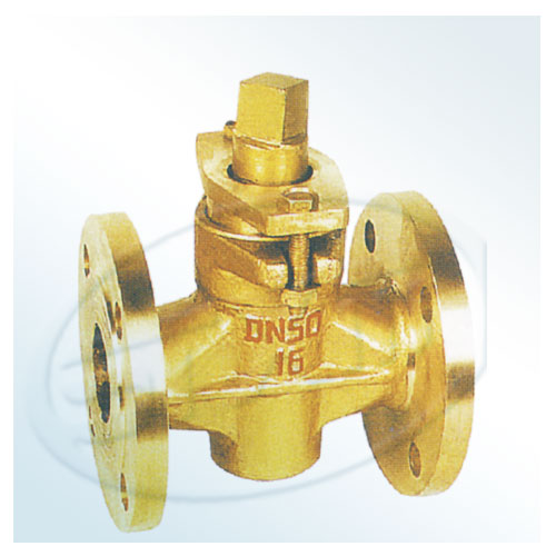 Two full copper plug valve