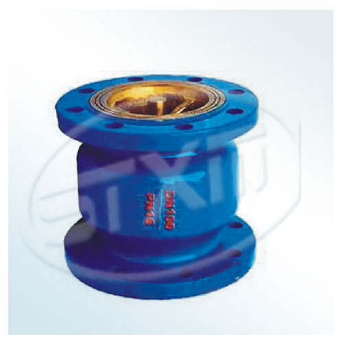 Silencing check valve